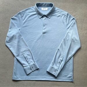 Ministry of Supply Long Sleeve Polo Shirt